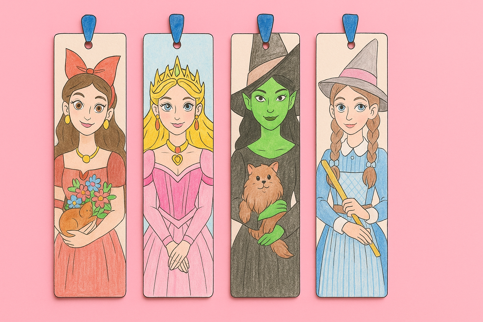 Marcapáginas brujas