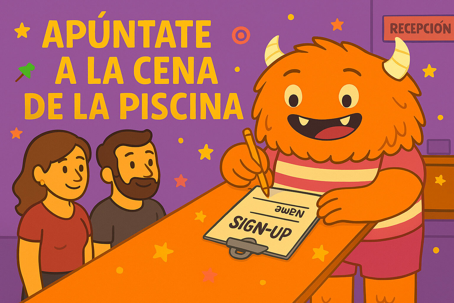 Apuntate a la cena