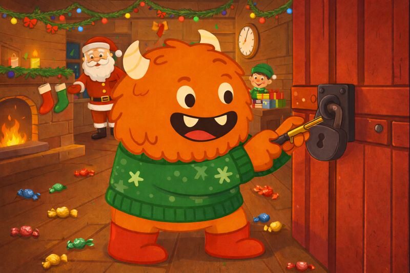 Scape Room: ¿Quién robó los bombones de Papá Noel? (reserva previa necesaria)